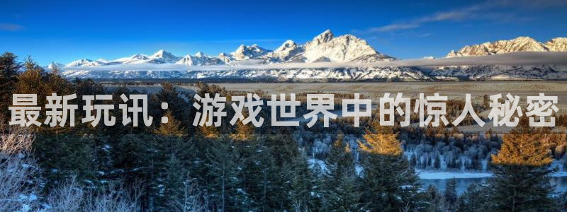 杜邦娱乐注册：最新玩讯：游戏世界中的惊人秘密